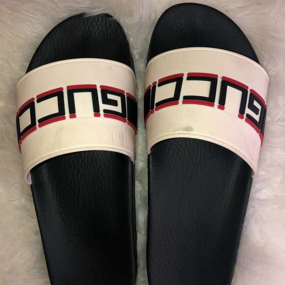 Gucci Other - Men’s logo stripe slide sandals